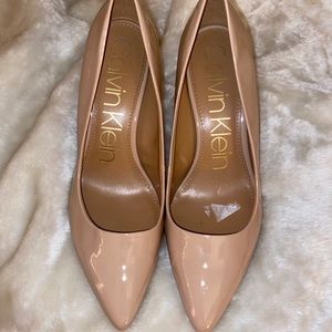 Calvin Klein Nude Heels